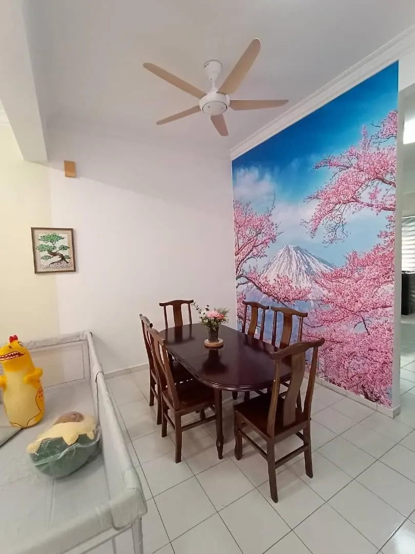 Nyaraló Cheerfull-Cozy Japanese Style Villa Bukit Mertajam