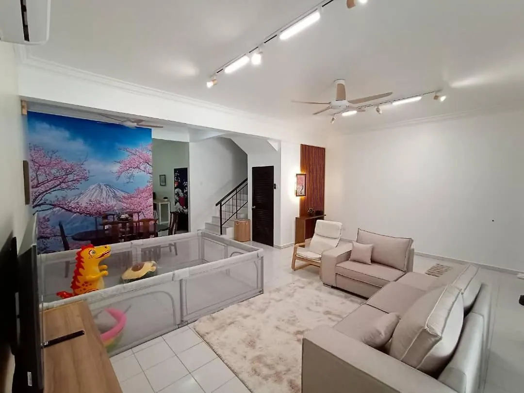 Cheerfull-Cozy Japanese Style Villa Bukit Mertajam