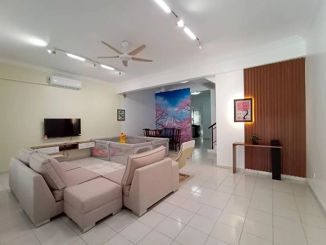 Cheerfull-Cozy Japanese Style Villa Bukit Mertajam 0*,  Malajzia